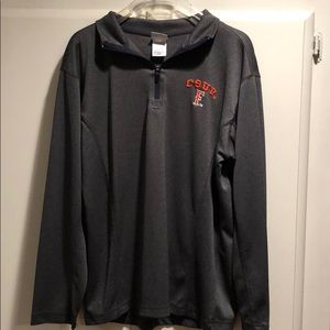 Cal State Fullerton Quarter Zip Long Sleeve